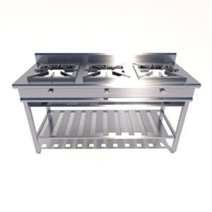 COCINA INDUSTRIAL MURAL A GAS