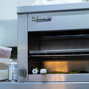 GRATINADOR A GAS DE 4 QUEMADORES