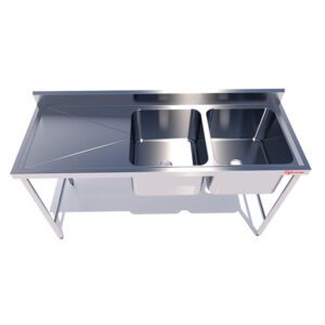 LAVADERO INDUSTRIAL DE 2 POZAS